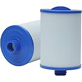 MRSTOT Spa Filter for UNICEL 6CH-940, for PWW50P3(1 1/2" Coarse Thread) Hot Tub Replacement Filter, for Filbur FC-0359, 25252, 03FIL1400, Screw in SAE Thread Filter 2 Pack