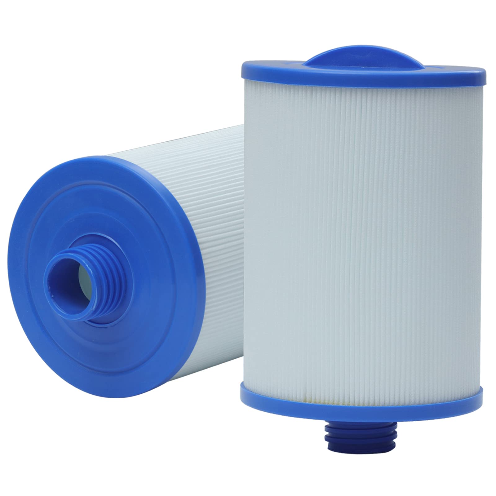 Photo 1 of MRSTOT Spa Filter for UNICEL 6CH-940, for PWW50P3(1 1/2" Coarse Thread) Hot Tub Replacement Filter, for Filbur FC-0359, 25252, 03FIL1400, Screw in SAE Thread Filter 2 Pack