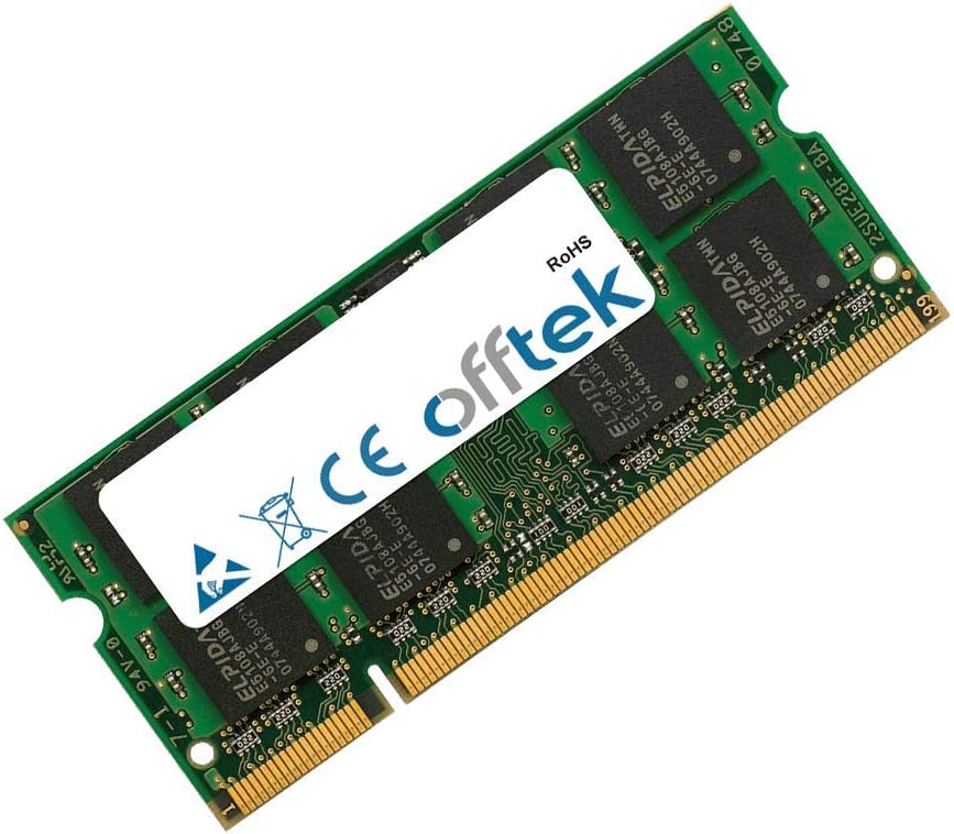 2GB RAM Memory for Toshiba Qosmio F50-12J (DDR2-6400) - Laptop Memory Upgrade