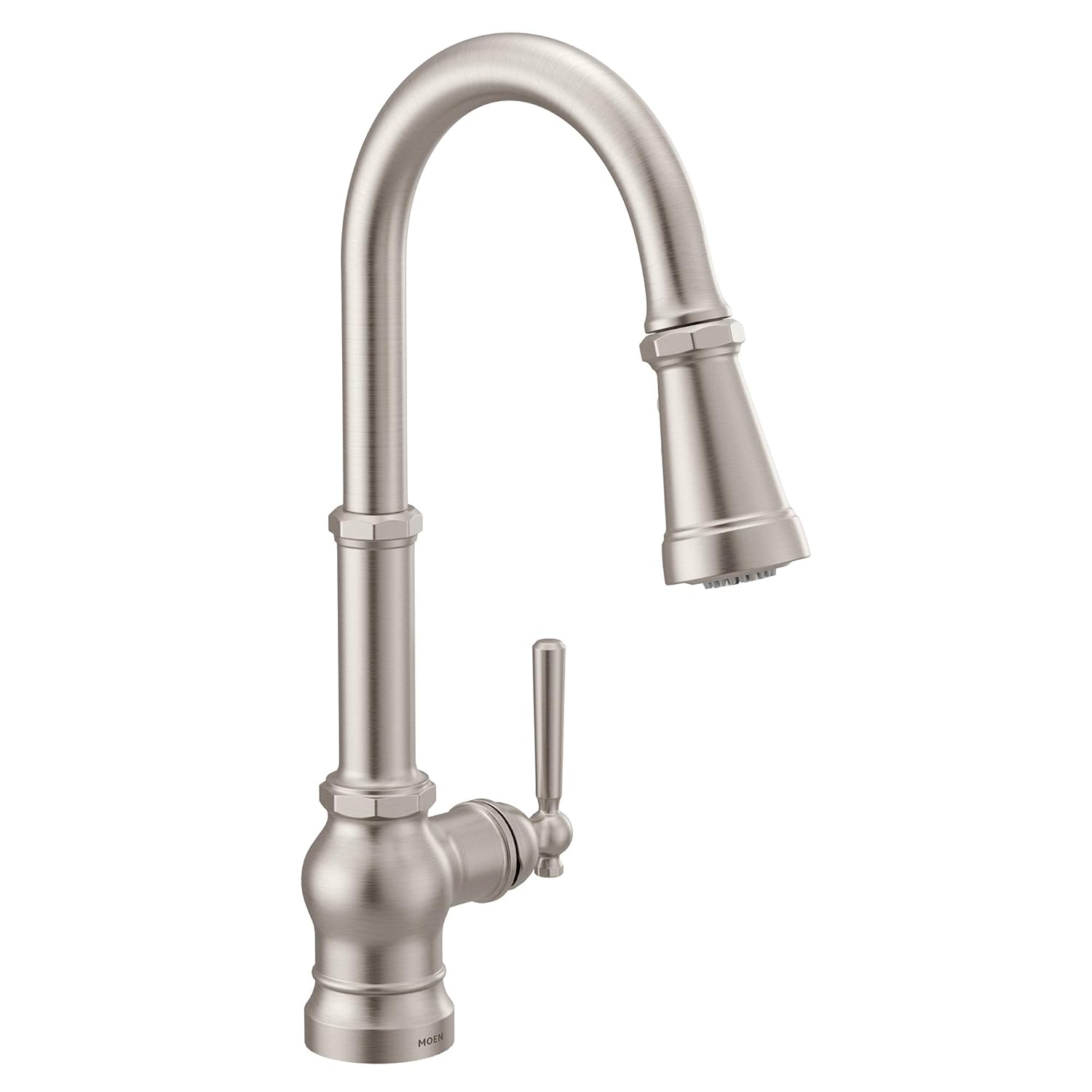 Best Moen Kaden Single-Handle Pull-Down Sprayer Kitchen Faucet