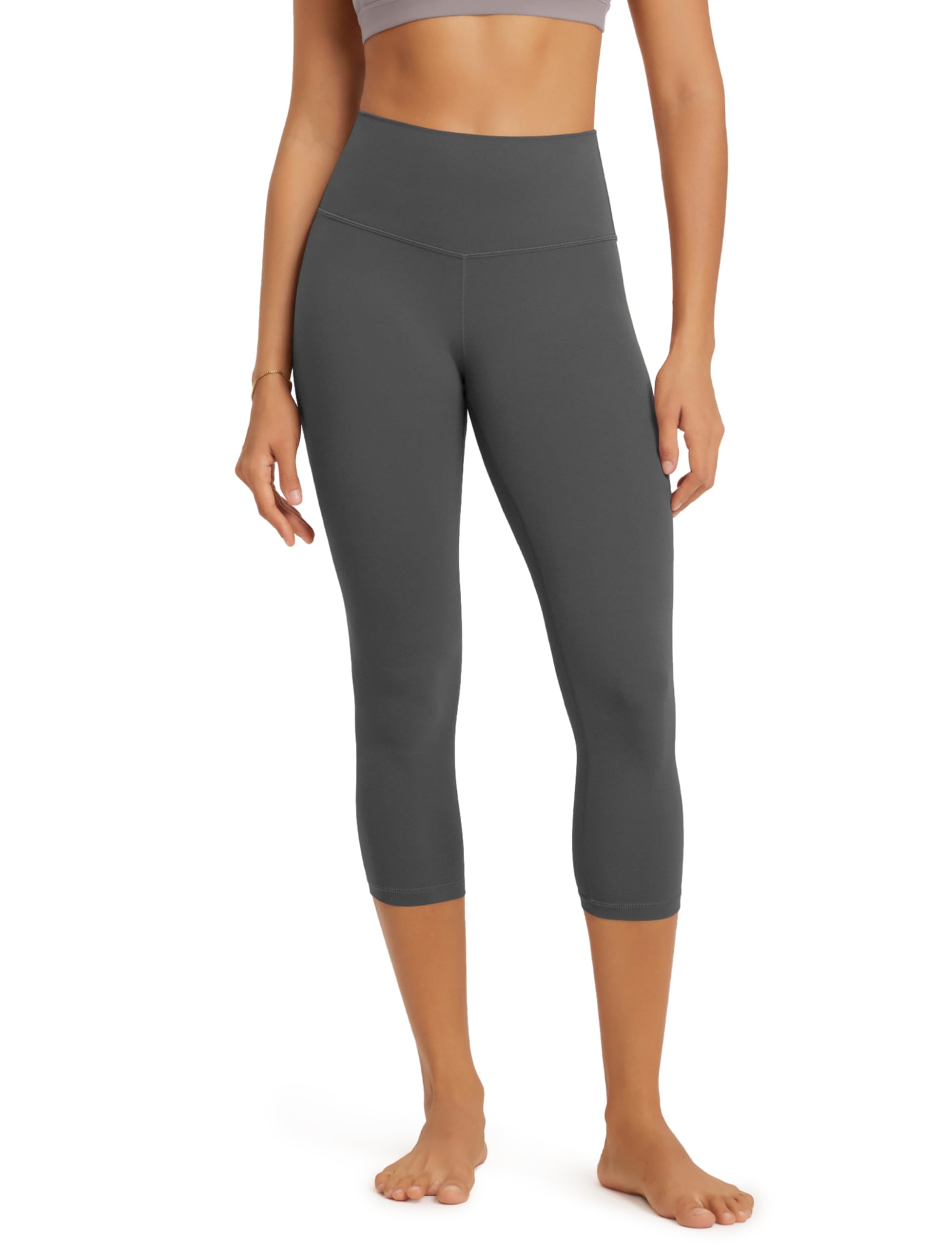 ODODOS Buttery Soft Lounge Yoga Capris for Women