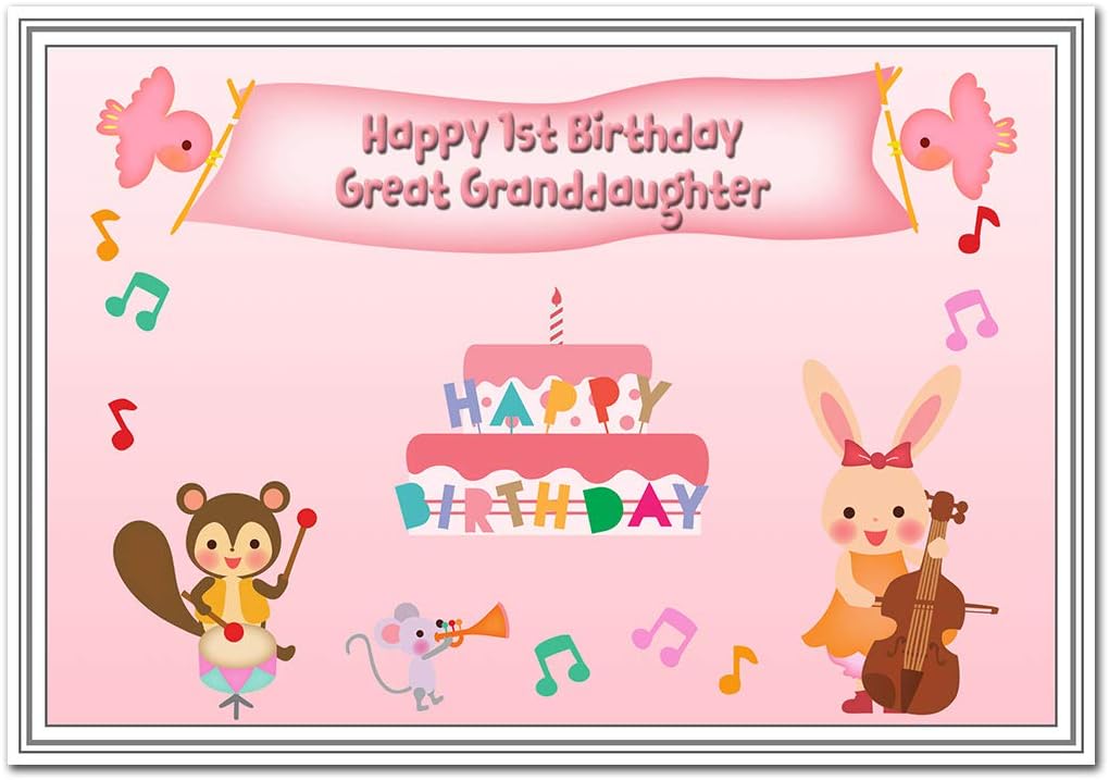 happy birthday one year old baby girl