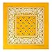 Basico 100% Cotton Head Wrap Bandannas 12 Pack 22