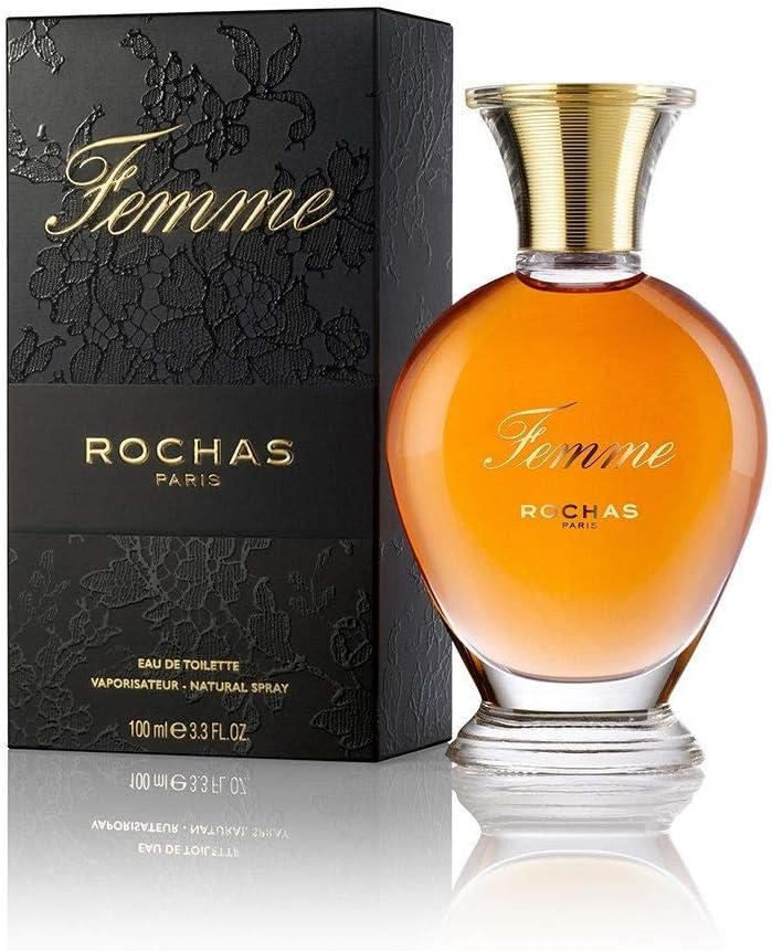 Rochas Femme Eau de Toilette Spray 100 ml Women Perfume