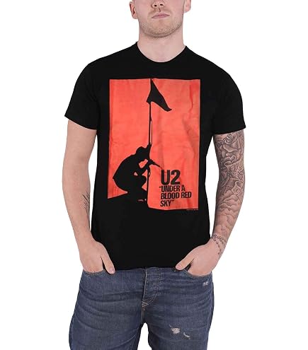 Amazon.com: U2 Men's Vertigo Tour 2005 Live T-Shirt X-Large Grey