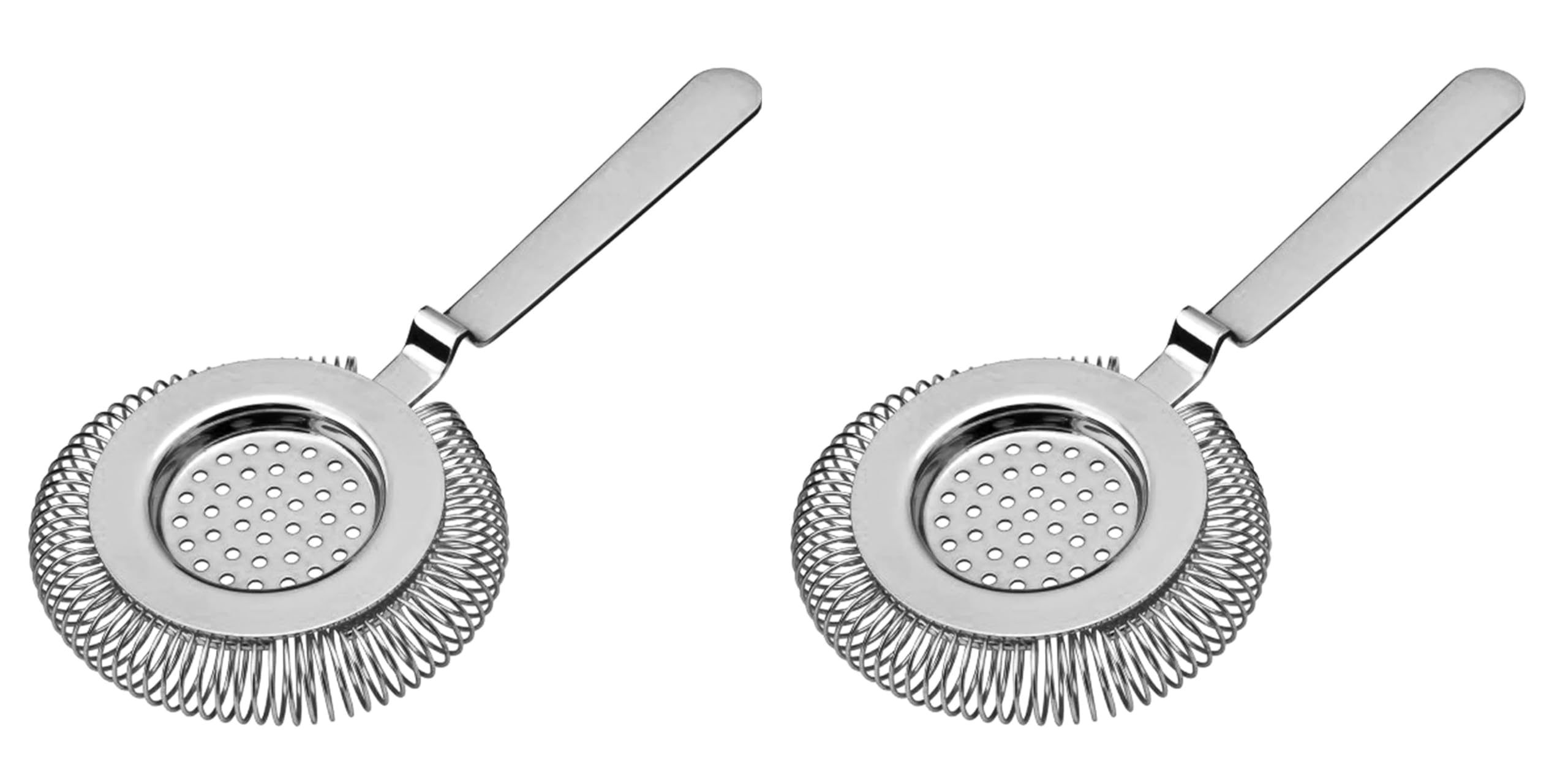 Cocktail7 Stainless Steel Cocktail Strainer, 20 cm x 8 cm x 2 cm, Silver
