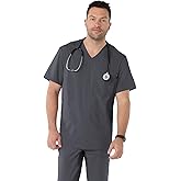 KOI Lite Lightweight & Athletic Styled Force Scrub Top for Men