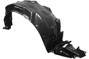 Parts N Go 2004-2009 Prius Fender Liner Front Passenger Side Splash Guard - TO1251116, 53875-47020, 5387547020