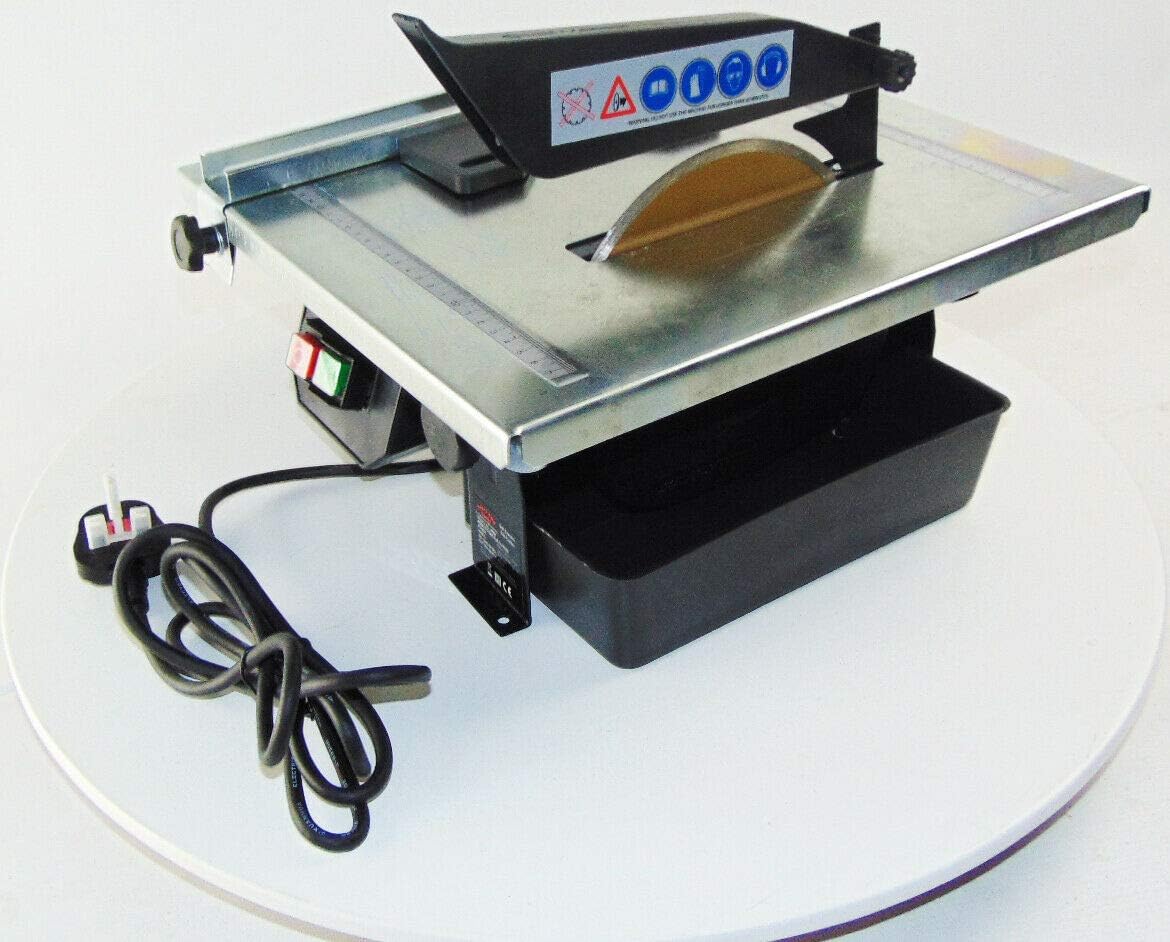 600W 180mm Wet Electric Tile Cutter Saw with Diamond Blade Amazon.co