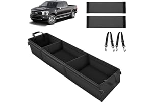 Cacartist Truck Under Seat Storage Custom Fit for Ford F150 SuperCrew Cab 2015-2025 & F250 F350 F450 F550 Crew Cab 2017-2025 