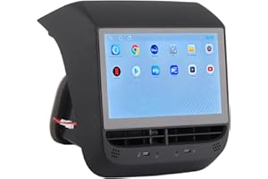 Rear Seat Display Screen, 7in Back Seat HD Touchscreen Head Unit for Tesla Y, AC Climate Media Control Multimedia Player for 