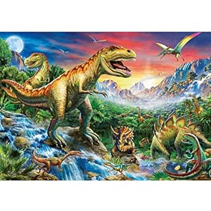 Rameng- Pintura Diamante Dinosaurio, 5d Kits de Bordado DIY ...