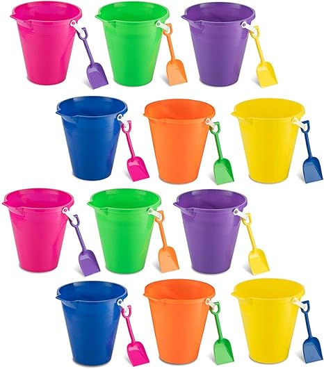 large sand buckets