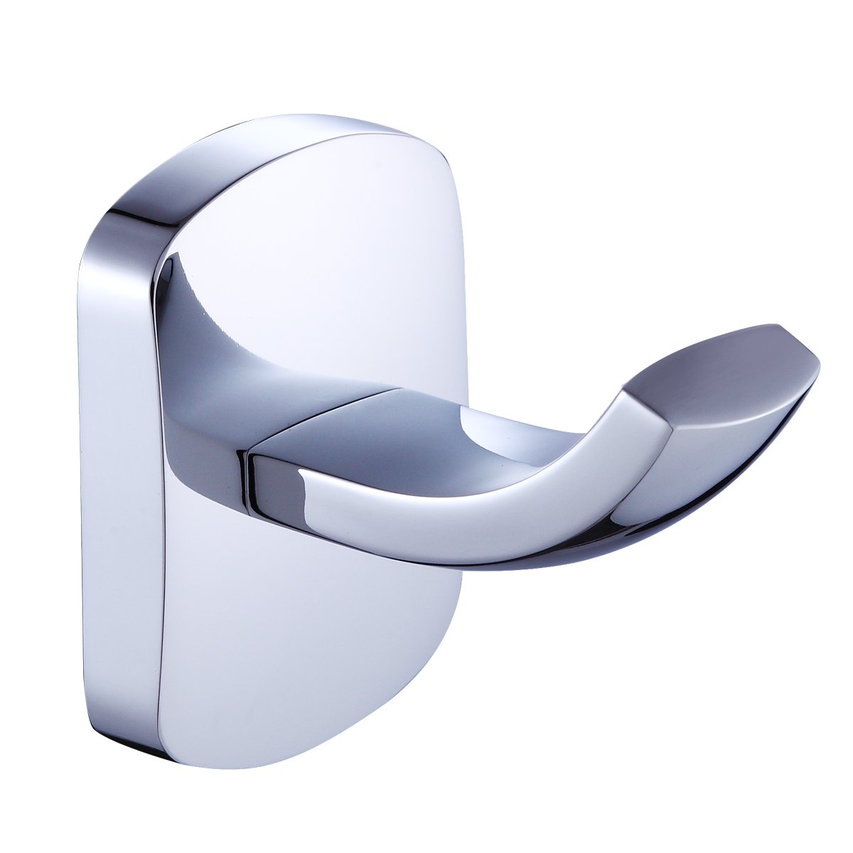 Towel Hooks Chrome Bathroom or Kitchen Robe Hook Screw Door or Wall