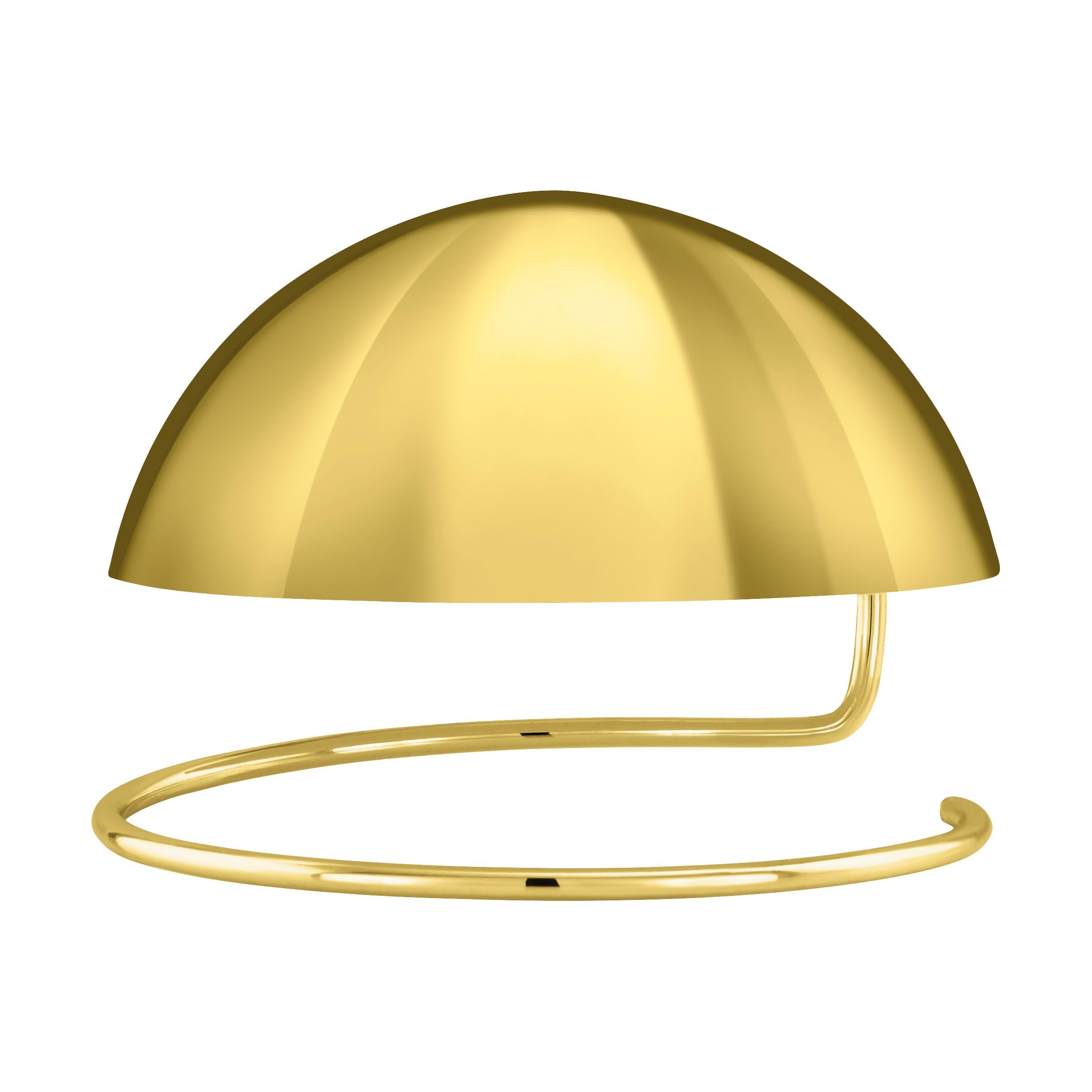 EGLO Decorative Anti-Glare, Accessory for G80 Bulbs, Attachable Bulbs, Anti-Glare Screen Made of Steel in Brass, Glossy, Diameter 8.2 cm
