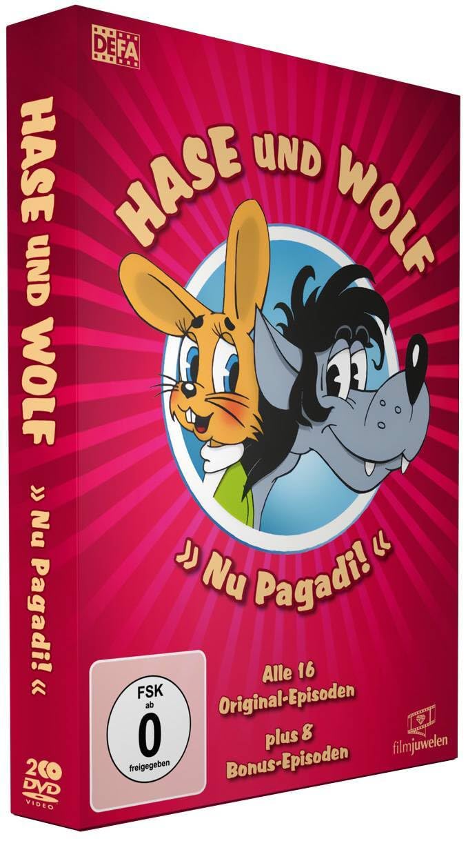 Hase und Wolf - Alle 16 Original-Episoden - plus 8 Bonus-Episoden (Nu Pagadi! / Na warte!) (DEFA Filmjuwelen) (2 DVDs) [2 DVDs] 2