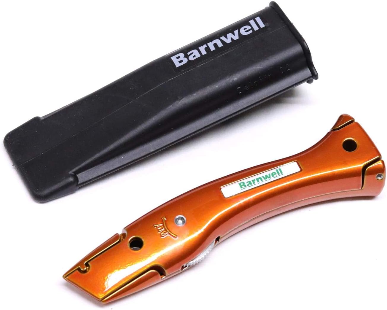 Barnwell White Dolphin Delphin - Taglierina Per Tappeti E Moquette Con Manico Fisso E Fondina - Finitura Bianca