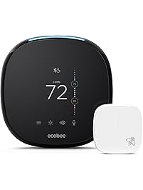 ecobee4 Smart Thermostat with Built-In Alexa, Room Sensor Included