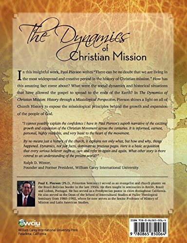 The Dynamics Of Christian Mission: History Through A Missiological Perspective - //medicalbooks.filipinodoctors.org