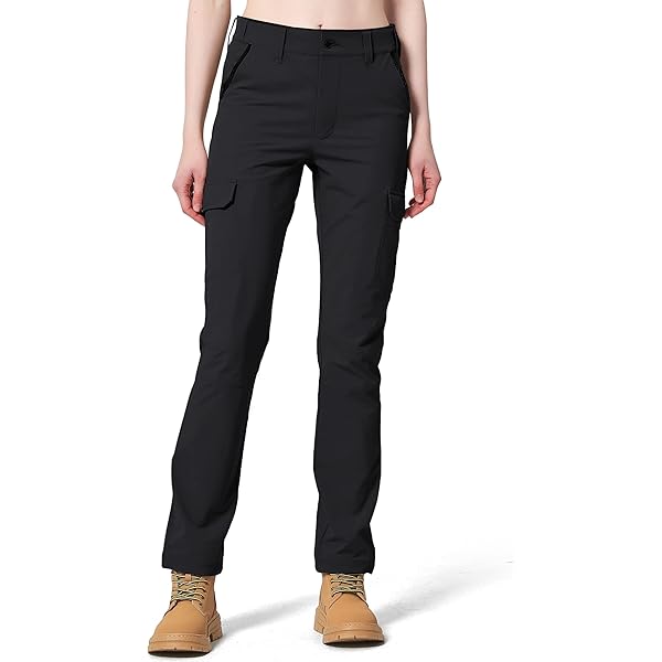 Cargo Pants Womens Flare Pants Bootcut Bootleg Parachute Stretch