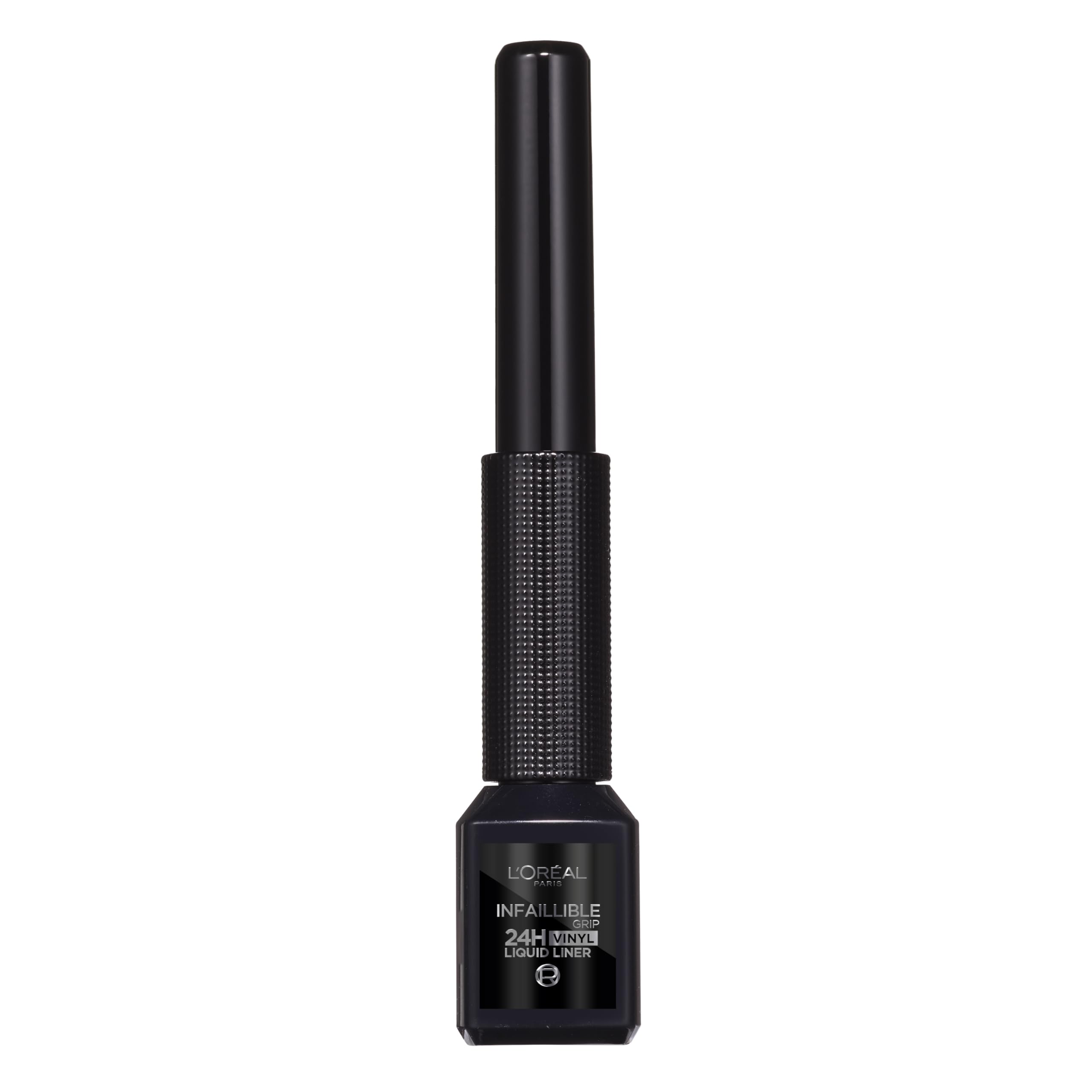 L'Oréal Paris Infallible Grip 24H Vinyl Liquid Liner, Black, Liquid Eyeliner with Soft and Flexible Applicator