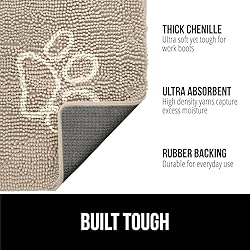 GORILLA GRIP Ultra Absorbent Grippy Doormat for