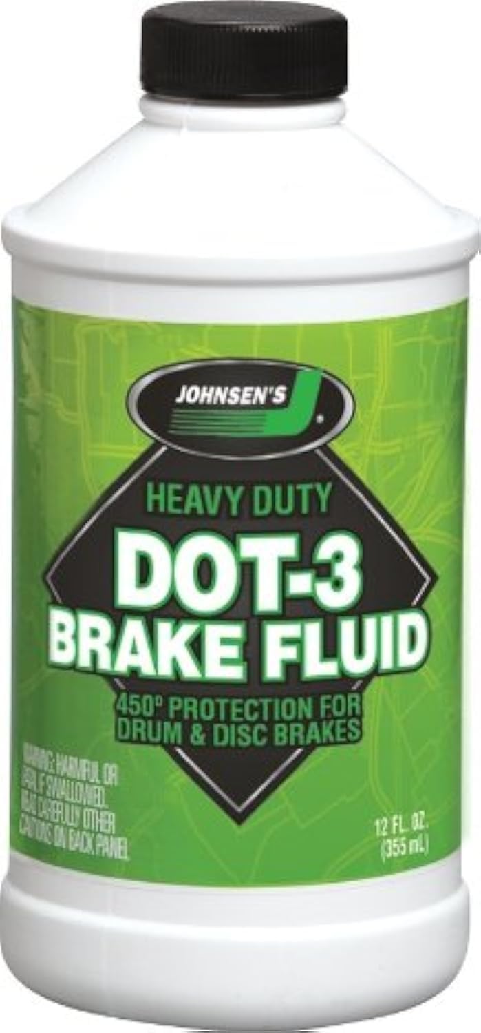 Photo 1 of *** FACTORY SEALED*** Johnsen's 2224 Premium DOT 3 Brake Fluid - 12 oz.