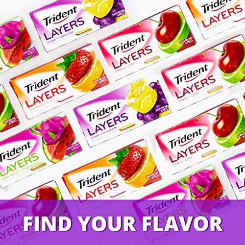 Trident Layers Grape Lemonade