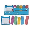 dotcomgiftshop Cute Mini Sticky Memo Pad and Page Markers - Choice Of Design (Cool Cats)