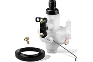 Leak&Freeze-Resistant RV Toilet Water Valve fit for Thetford Aqua Magic V VI 31705 31671 31653 31688 31835 31687 Camper Toilet Parts 31676 31675 31658 31668 31650 31680 31649 LUXRILIX