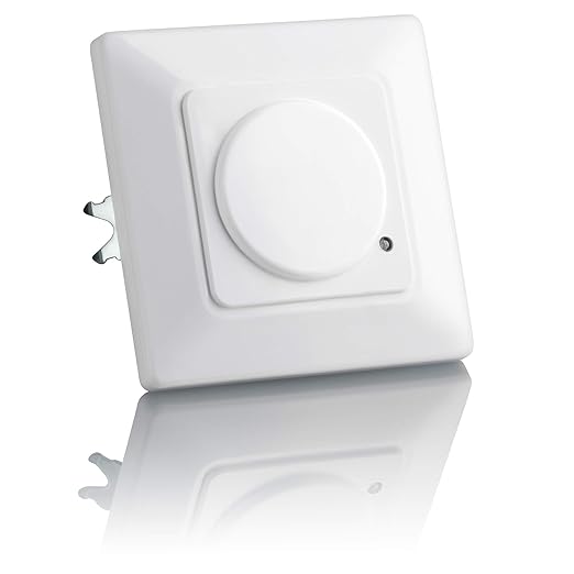 Sebson® Detector de Movimiento empotrable, Interior, HF Sensor, LED Adecuado, Montaje en Pared, programable, Alcance 15m / 180°