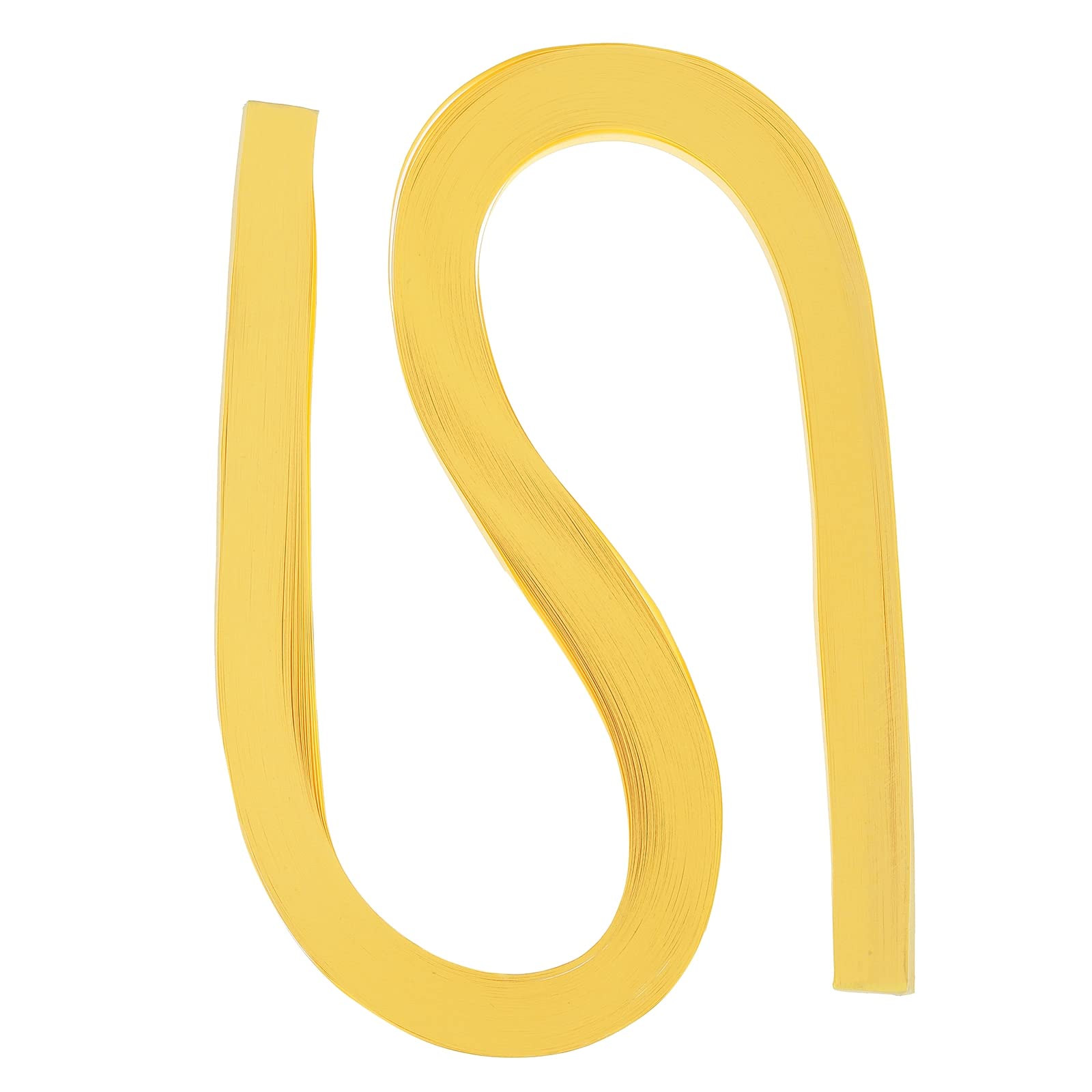 PATIKIL Quilling Strips Paper 120pcs 3/16"(5mm) 54cm Origami Paper Quilling Strip for Art DIY Hand Craft Christmas Lemon Yellow