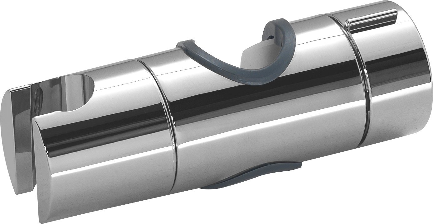 Gedy Slider Mobile Holder for Shower Rail, Grey, 4 X 12 X 4 cm