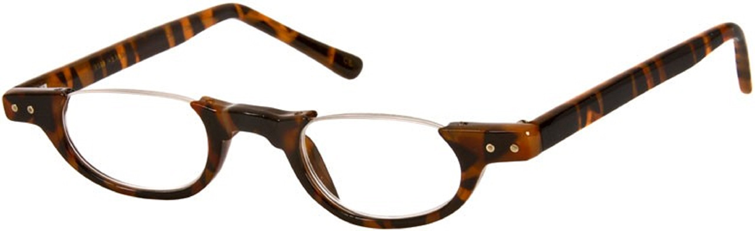 The Hunter Colorful Retro Half Under Frame Rimless