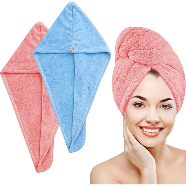 Amazon Gorro Para Secar El Cabello Toalla Para Secar El Cabello