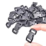100 Pack 3/8 Inch Curved Contoured Paracord