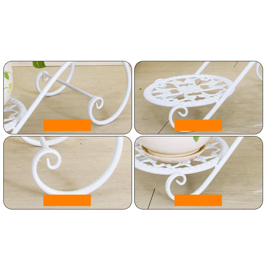 Portavasi Da Parete In Ferro, Set Di Supporti A Cerchio Per Vasi, Per Fioriere Da Appendere In Interno/esterno, Balcone, Giardino