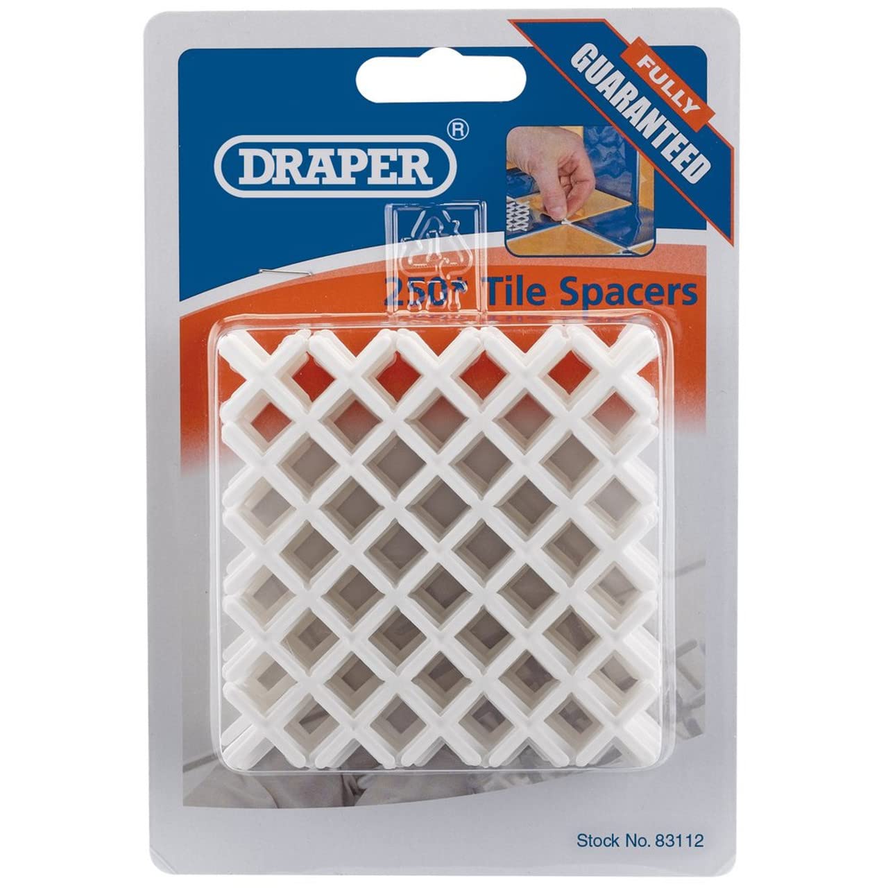 Draper 83112 2 mm Tile Spacer