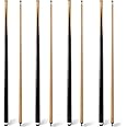 JEPNJPU Pool Cue Stick,Hardwood 36inch/42inch/48inch/57inch Billiard Cue Sticks Set of 2/4,Table Pool Stick for Beginners,Cue for Pool Table,Pool Sticks with 13mm Tip