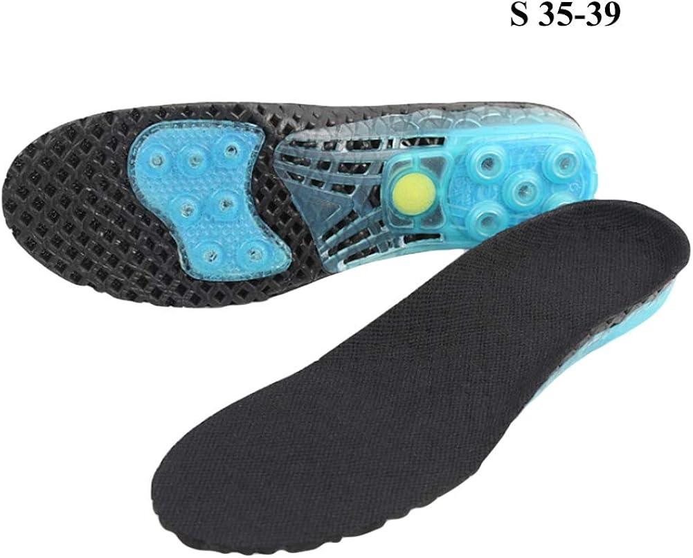 Canlan EVA Spring Insole Gel Shoe Inserts Adult Flat Feet Orthotic