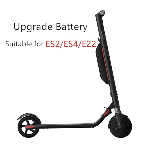 Segway Ninebot ES2 Electric Scooter and External Battery Pack