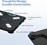 Etekcity Digital Body Scale 400 lb 180 kg Bluetooth BMI Fat Mass App view 9
