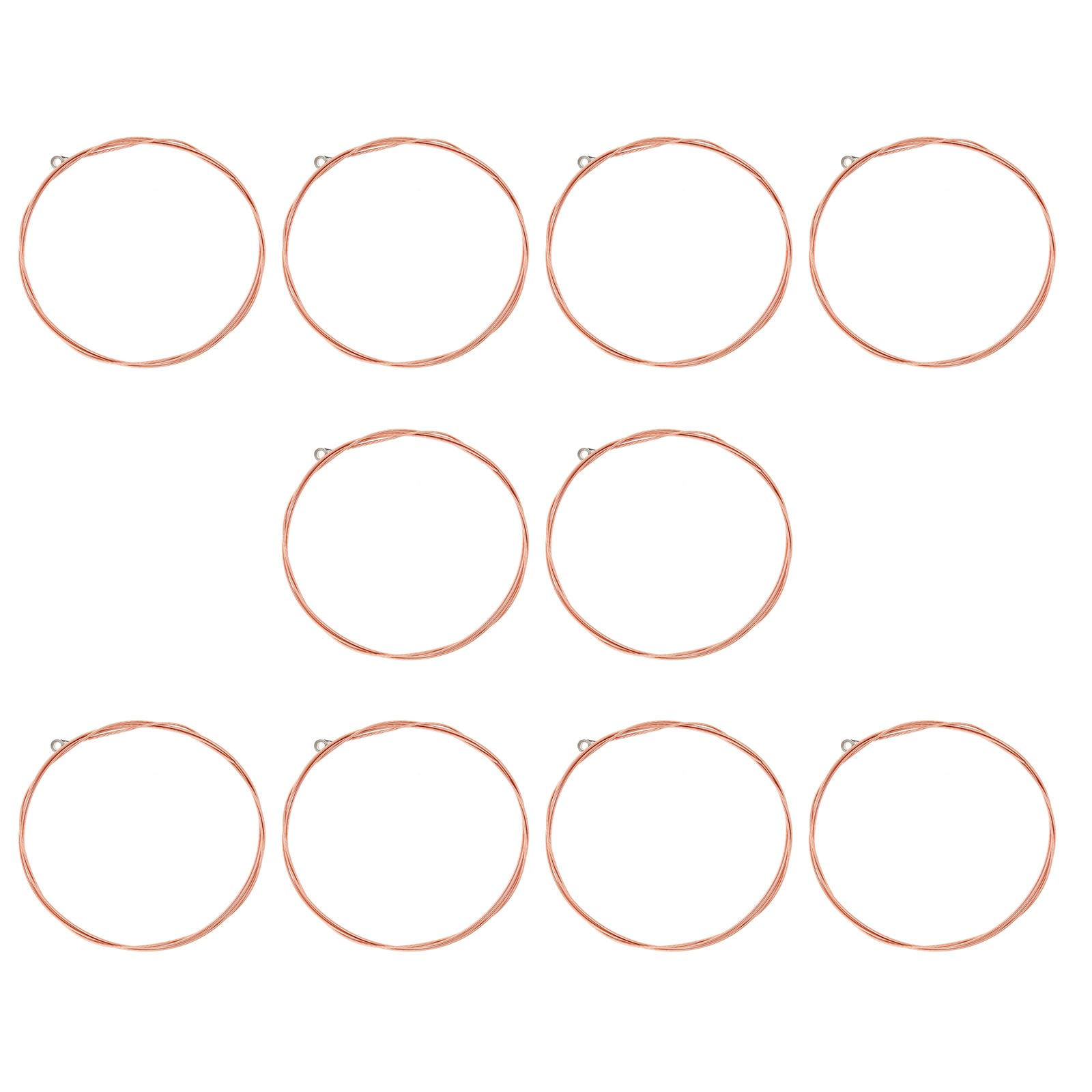 LT Easiyl 10pcs D-4th Guitar Strings Guitar D String 90cm Acoustic Guitar String Folk Guitar String Resistant Rust Copper String Guitar String Replacements
