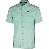 Mossy Oak Fishing Shirts for Men, Quick Dry with UPF Sun Protection