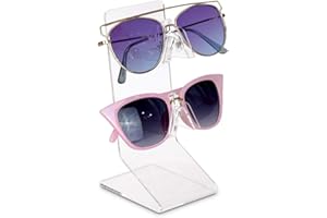MOOCA Acrylic Eyeglasses Frame Stand Sunglasses Rack Eyewear Display