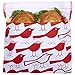 Lunchskins Reusable Quart Bag, Red Bird