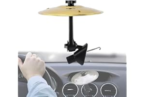 WADY Car Crash Cymbal - Car Cymbal Air Vent, Funny Mini Finger Drum Cymbals for Music Lovers, Easy Installation Fits All Vehi
