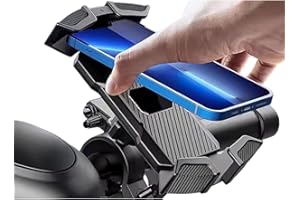 Affordable Universal Mountain Bike Phone Holder – Quick Mount Bike Handlebar Phone Stand for iPhone & Android, Road & MTB Bic