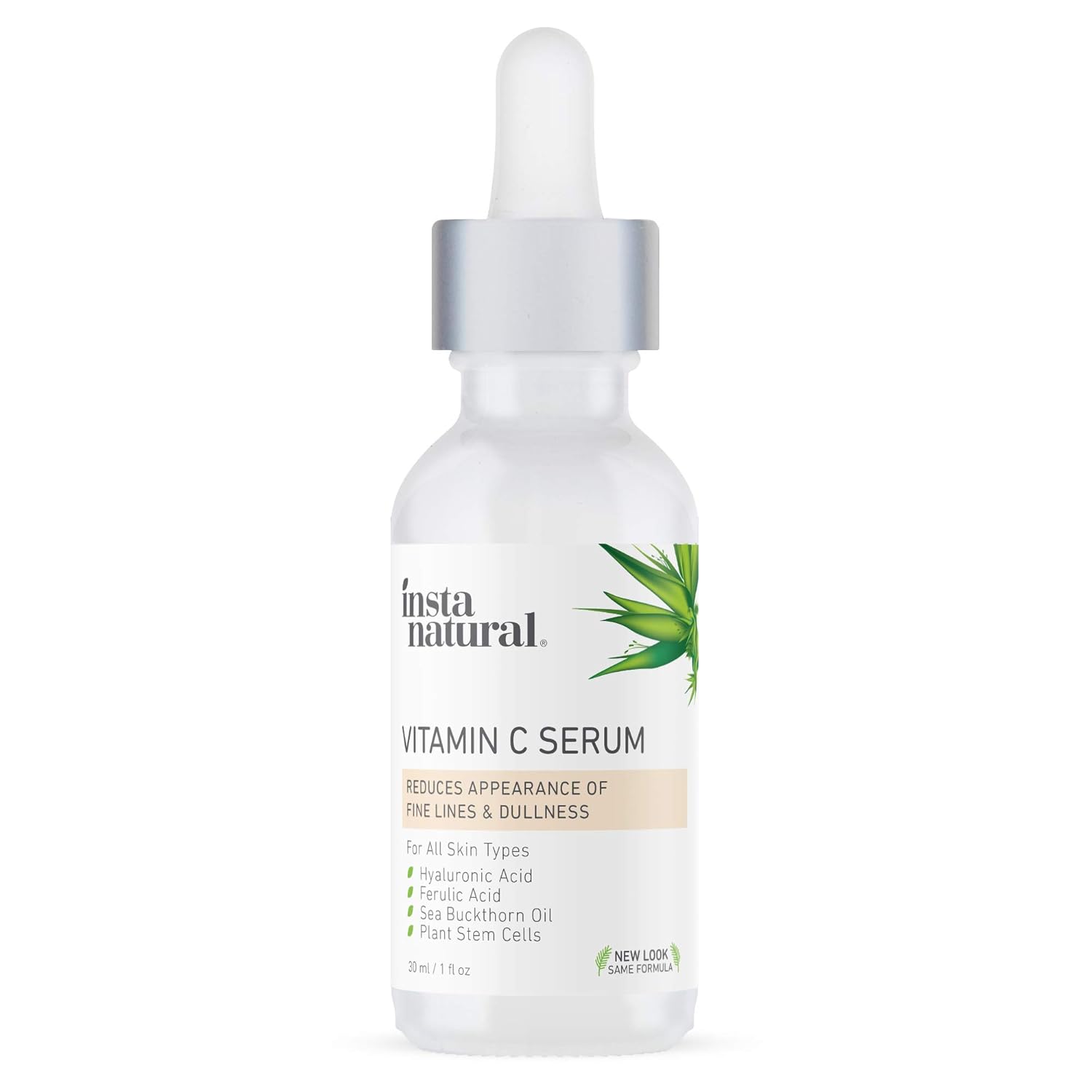 Vitamin C Serum Duo - 100 Days of Age Defying Benefits, With Hyaluronic Acid & Vitamin E, Brighten & Defend, Anti-Aging, Wrinkle Reducer & Sun Damage Corrector - InstaNatural - 2 Pack: Beauty