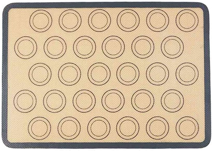Non Stick Reusable Food Grade Silicone Fondant Baking Kneading Dough Mat Bread mat: Sports & Outdoors